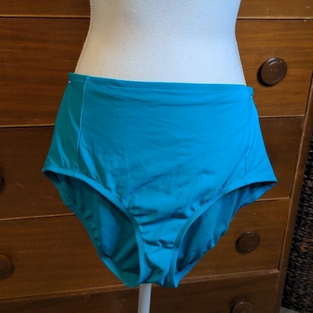 BEACH DIVA ECHO BEACH ITALIAN TILE TURQUOISE 2 piece TANKINI - Picture 13 of 16